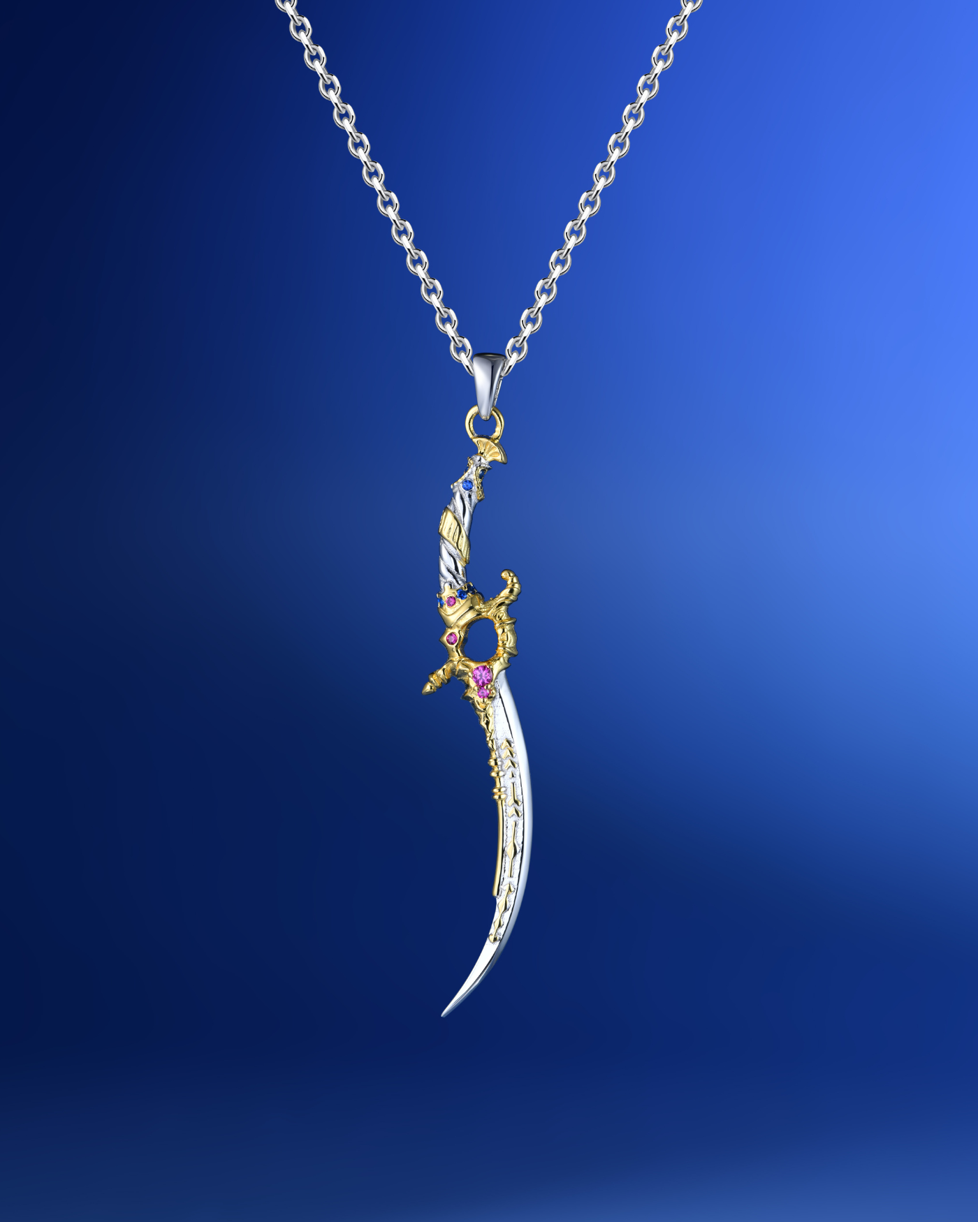 Rafayel - God of the Tides Dagger Necklace