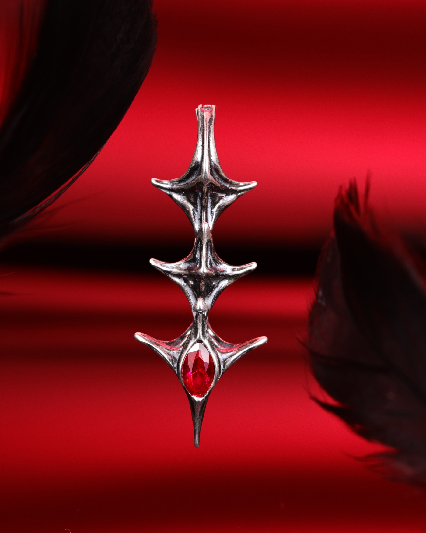 Sylus - Dragon Spine Earrings