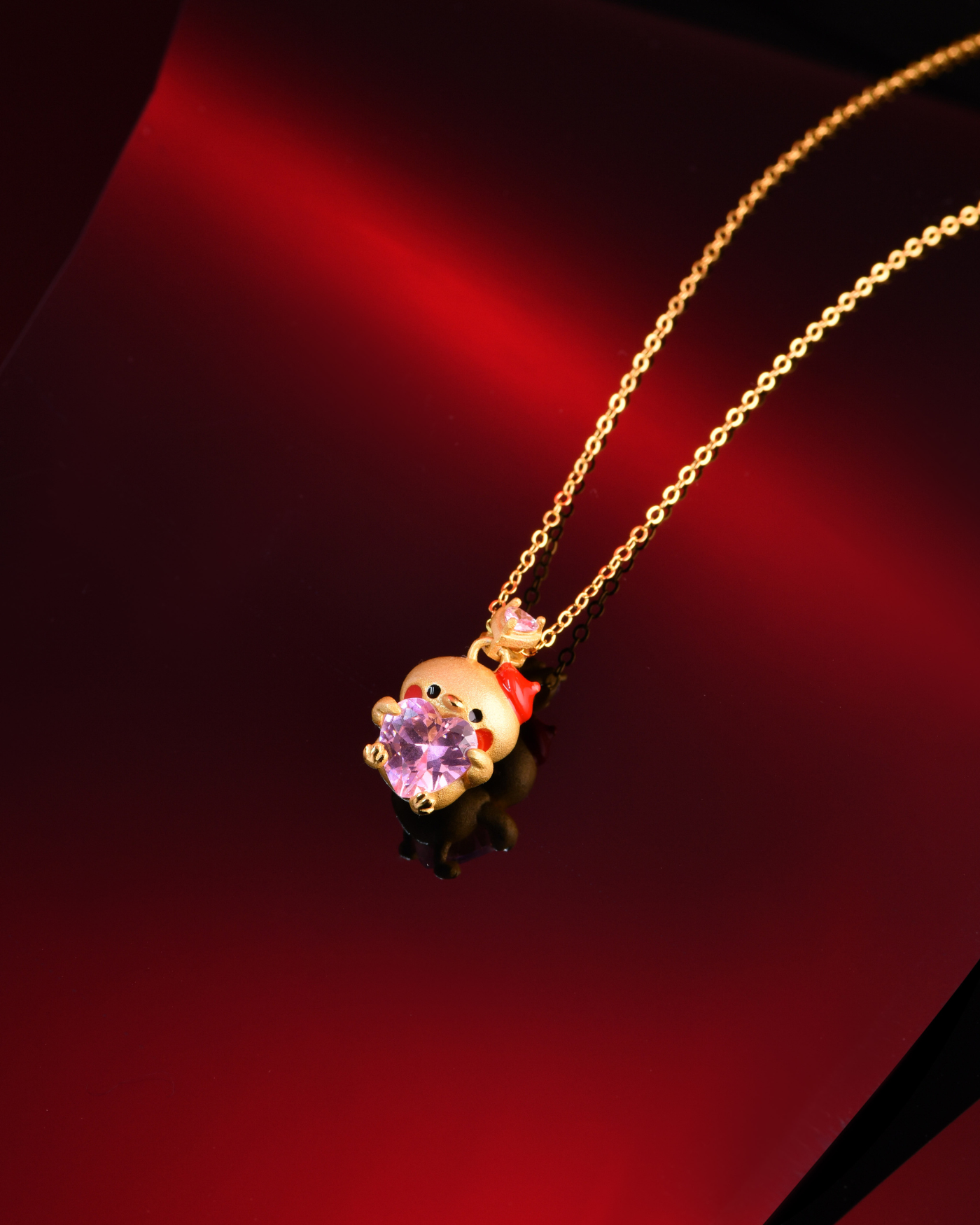 Rafayel - Artsy Birb Heart Necklace