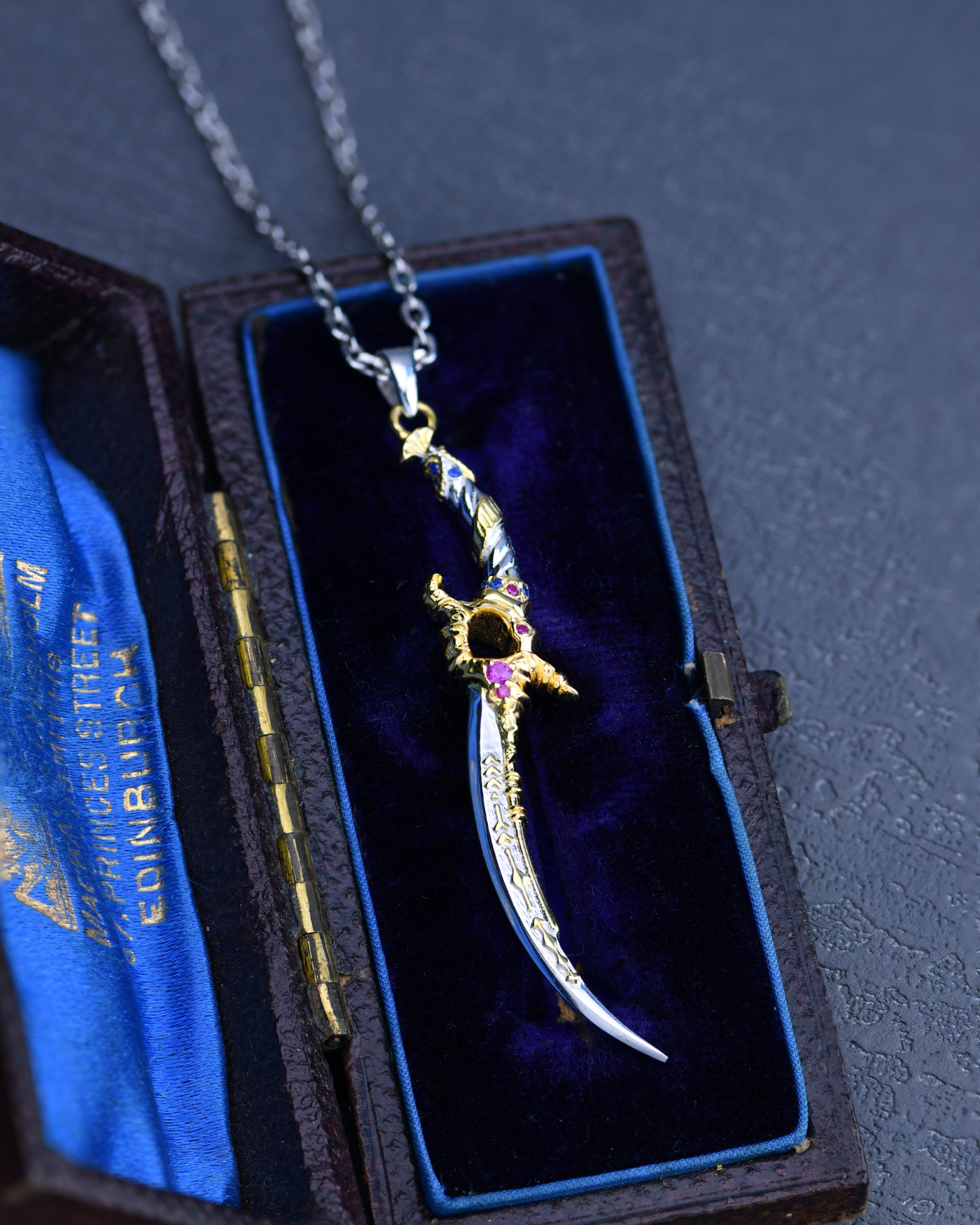 Rafayel - God of the Tides Dagger Necklace