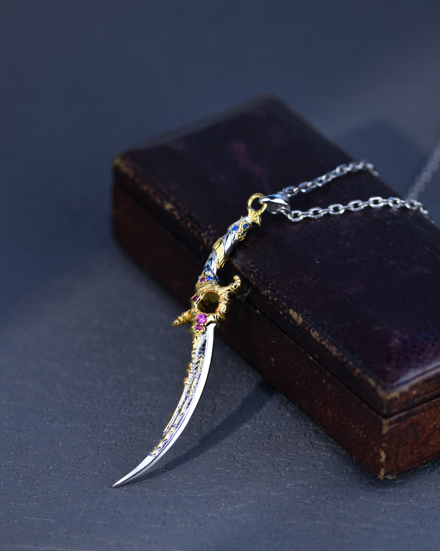 Rafayel - God of the Tides Dagger Necklace