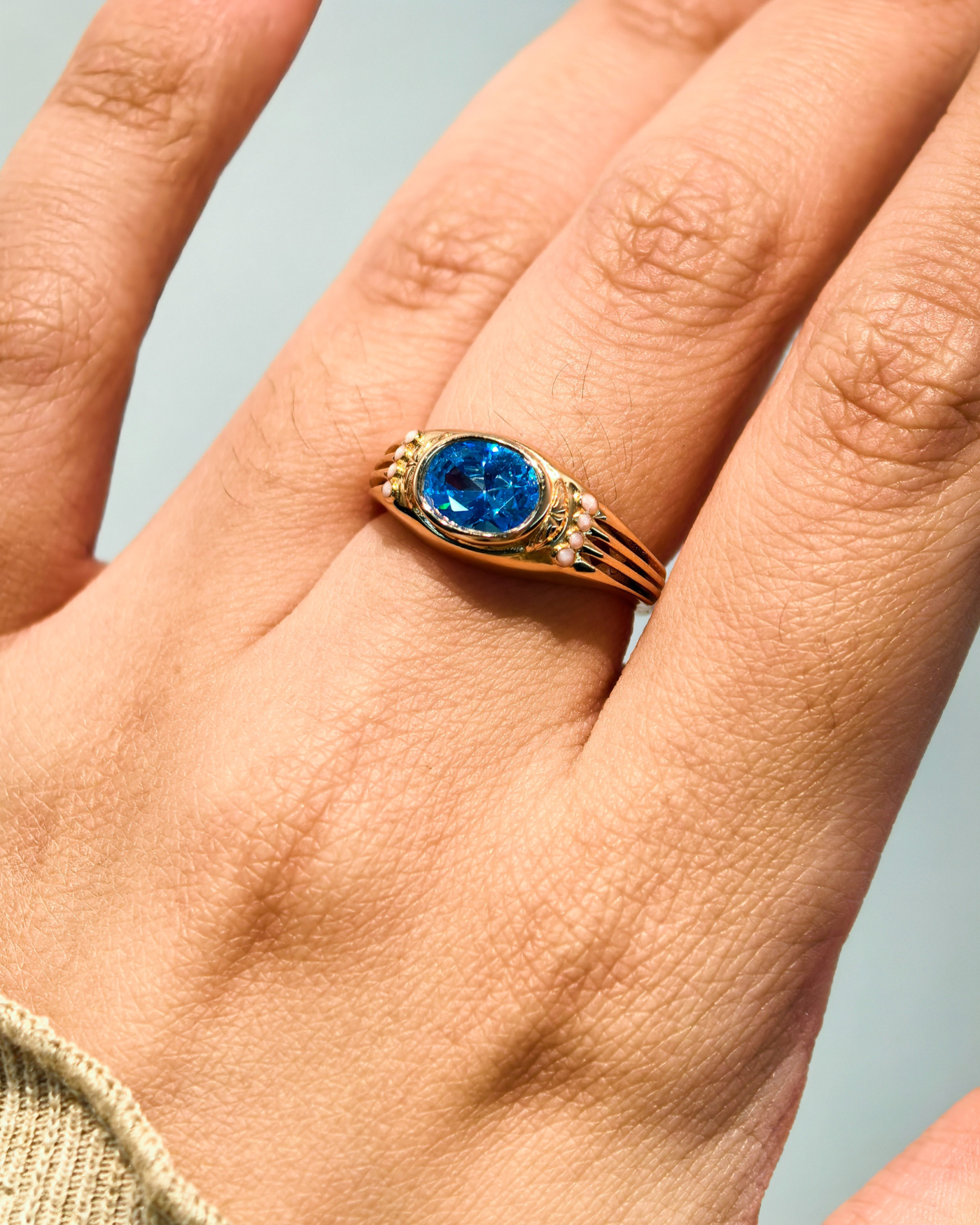 Rafayel - "Hand-Polished Gem" (Women's Ring)|Affinity 100 (Mini Edition)