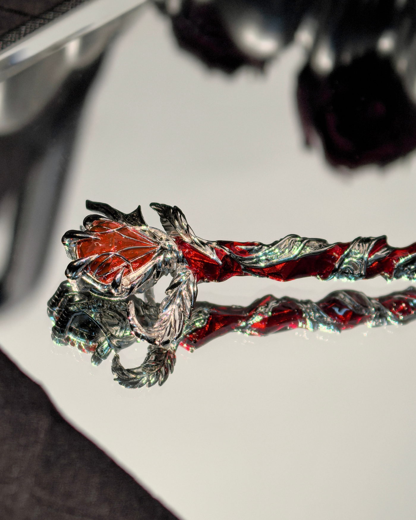 Sylus – Silverwing Cane Hairpin