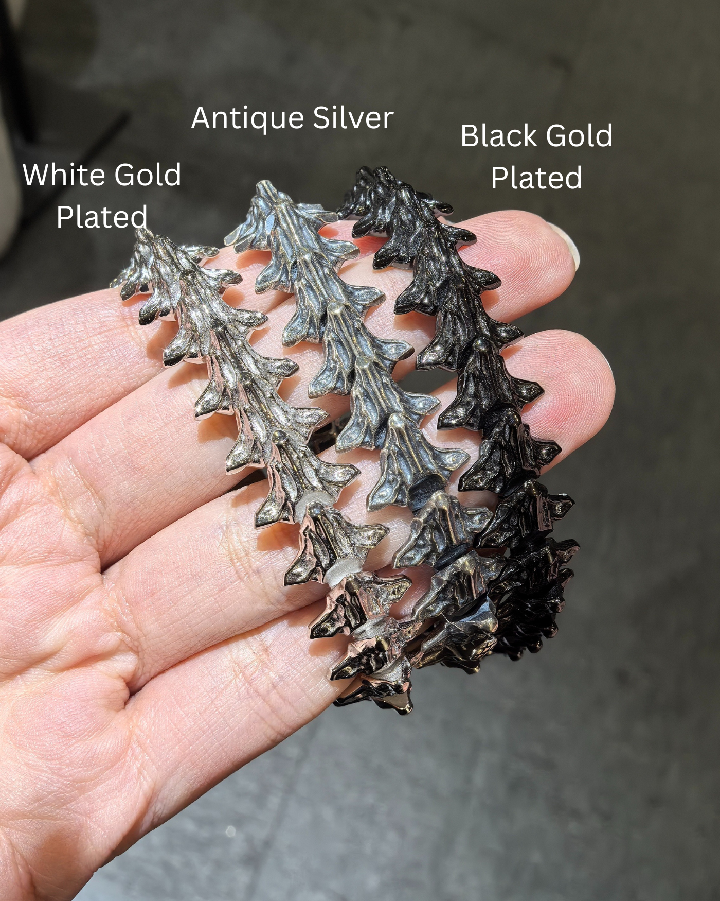 Sylus - Dragon Spine Bracelet | Silver Edition