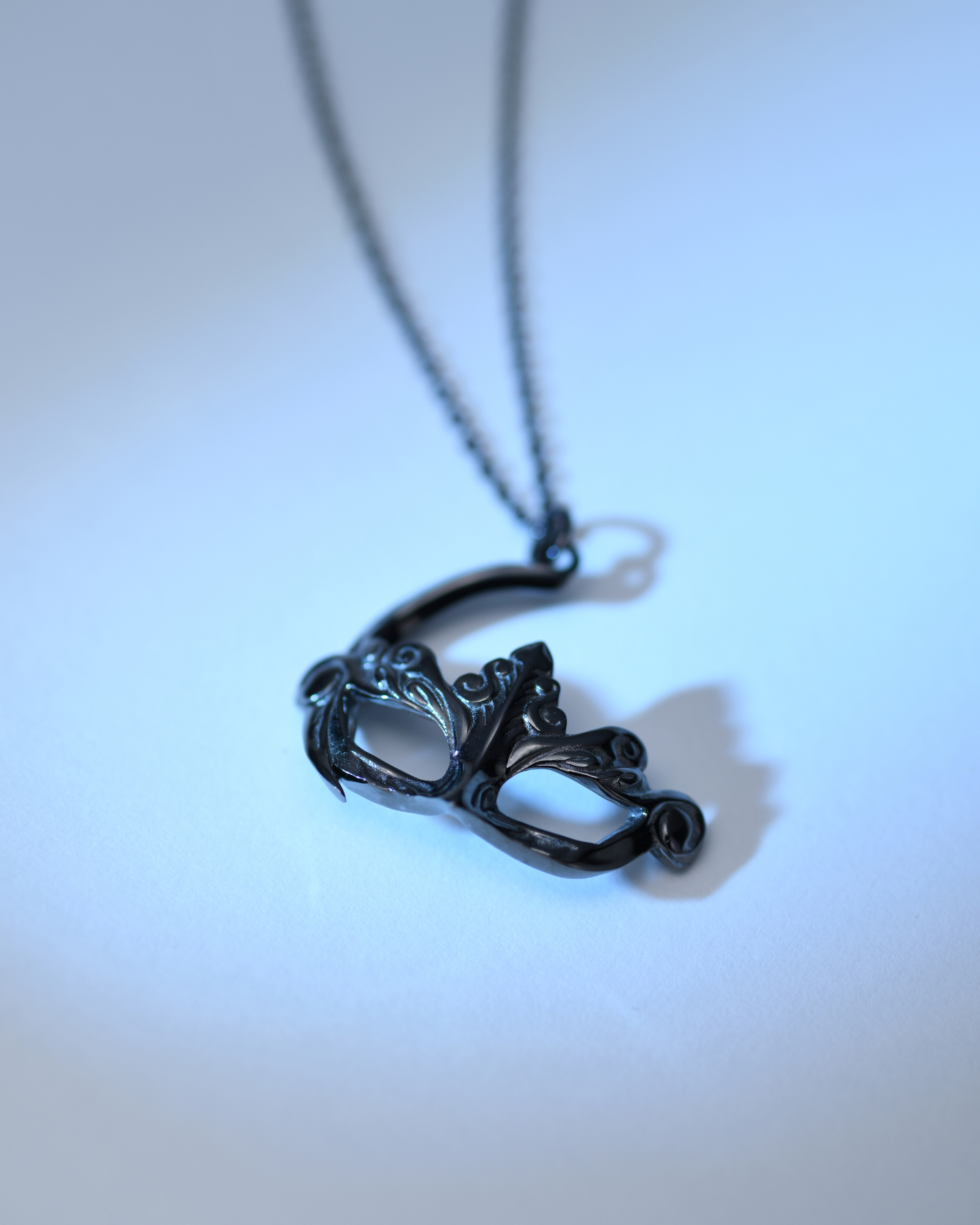 Xavier - Lumiere Moon Mask Necklace