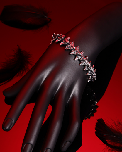 Sylus - Dragon Spine Bracelet | Silver Edition