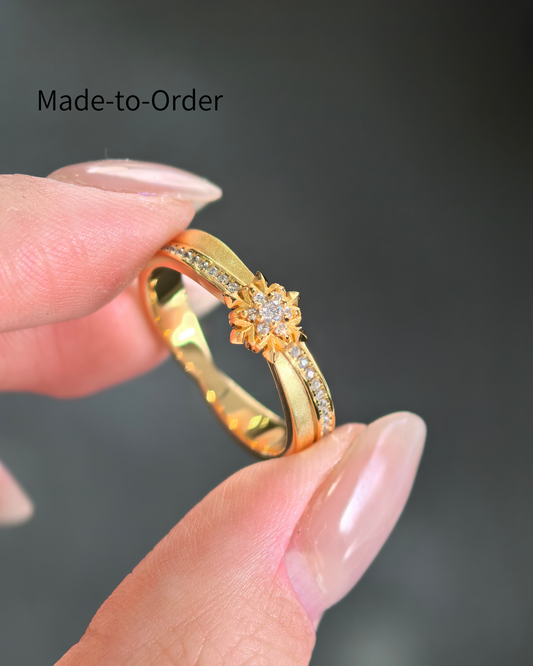 Zayne - Snowlight Wishes (Women's Ring)｜Affinity 100 (Golden Version)