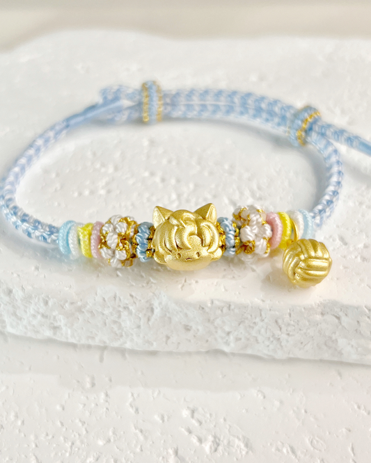 Zayne - Pear Kitty Meowgical Charm Bracelet