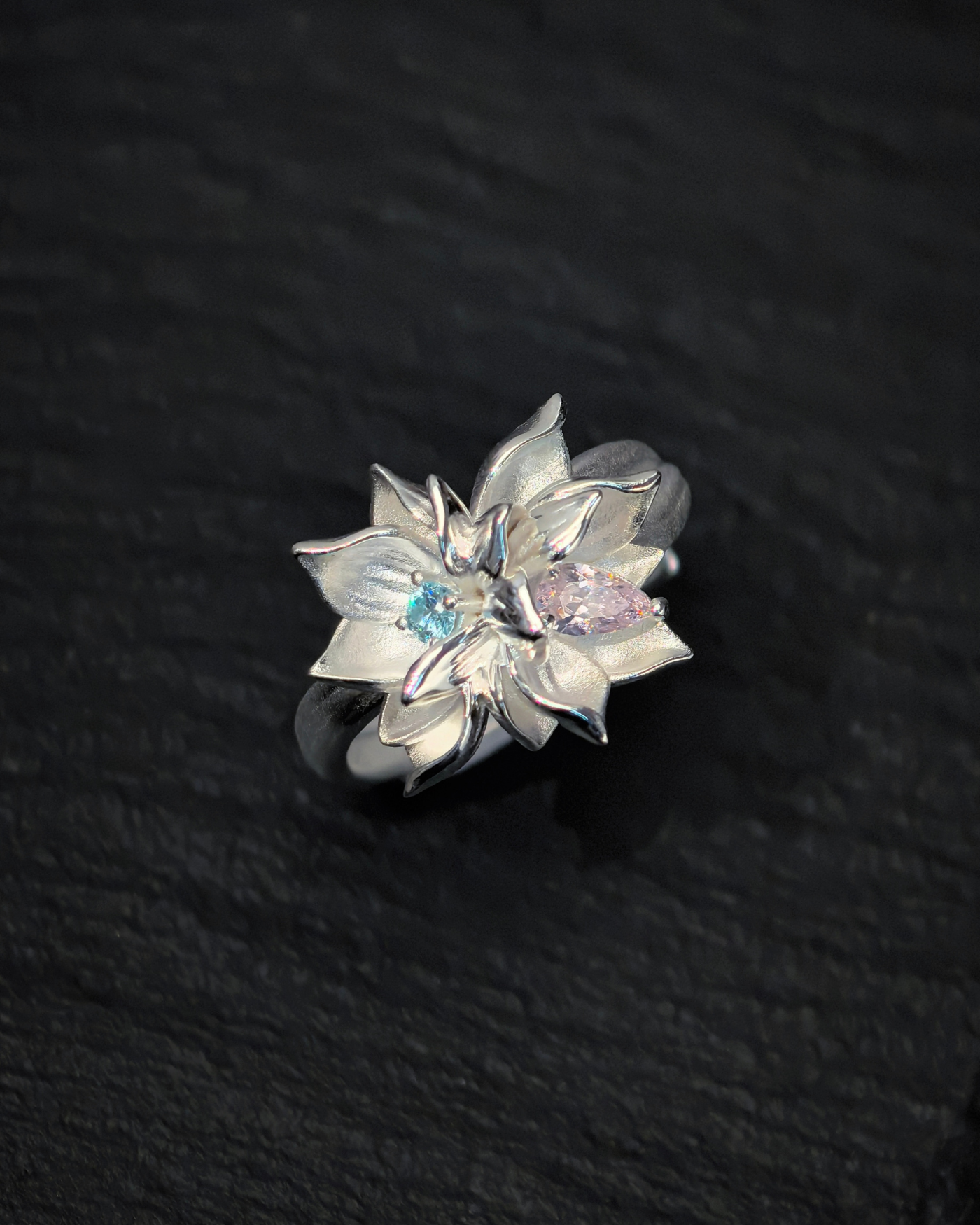 Caleb - Twin Lotus Ring