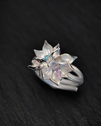 Caleb - Twin Lotus Ring