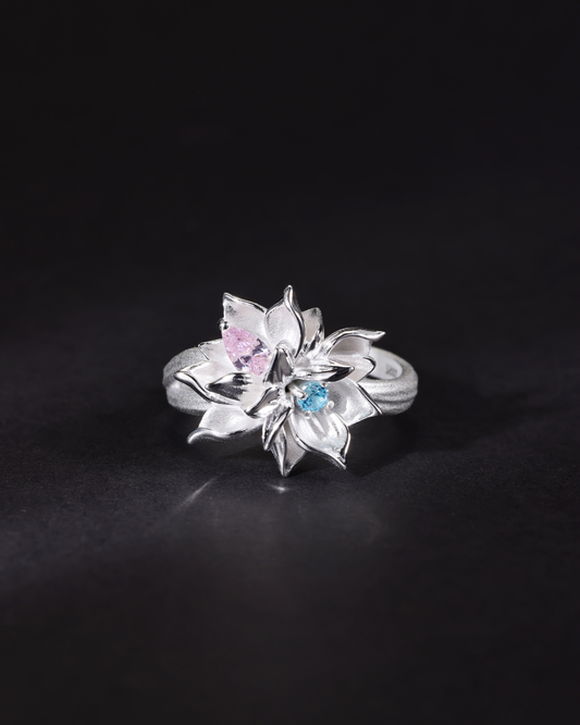 Caleb - Twin Lotus Ring