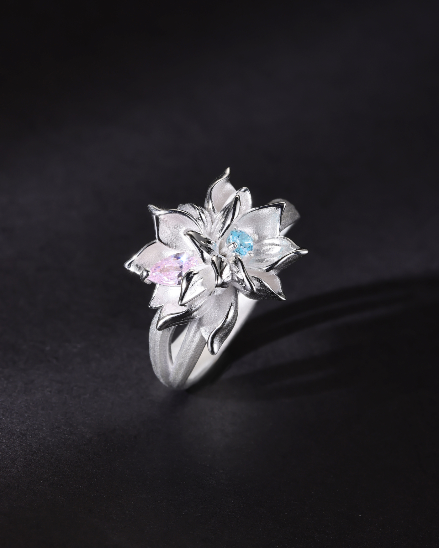 Caleb - Twin Lotus Ring