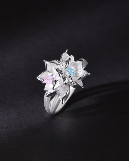 Caleb - Twin Lotus Ring