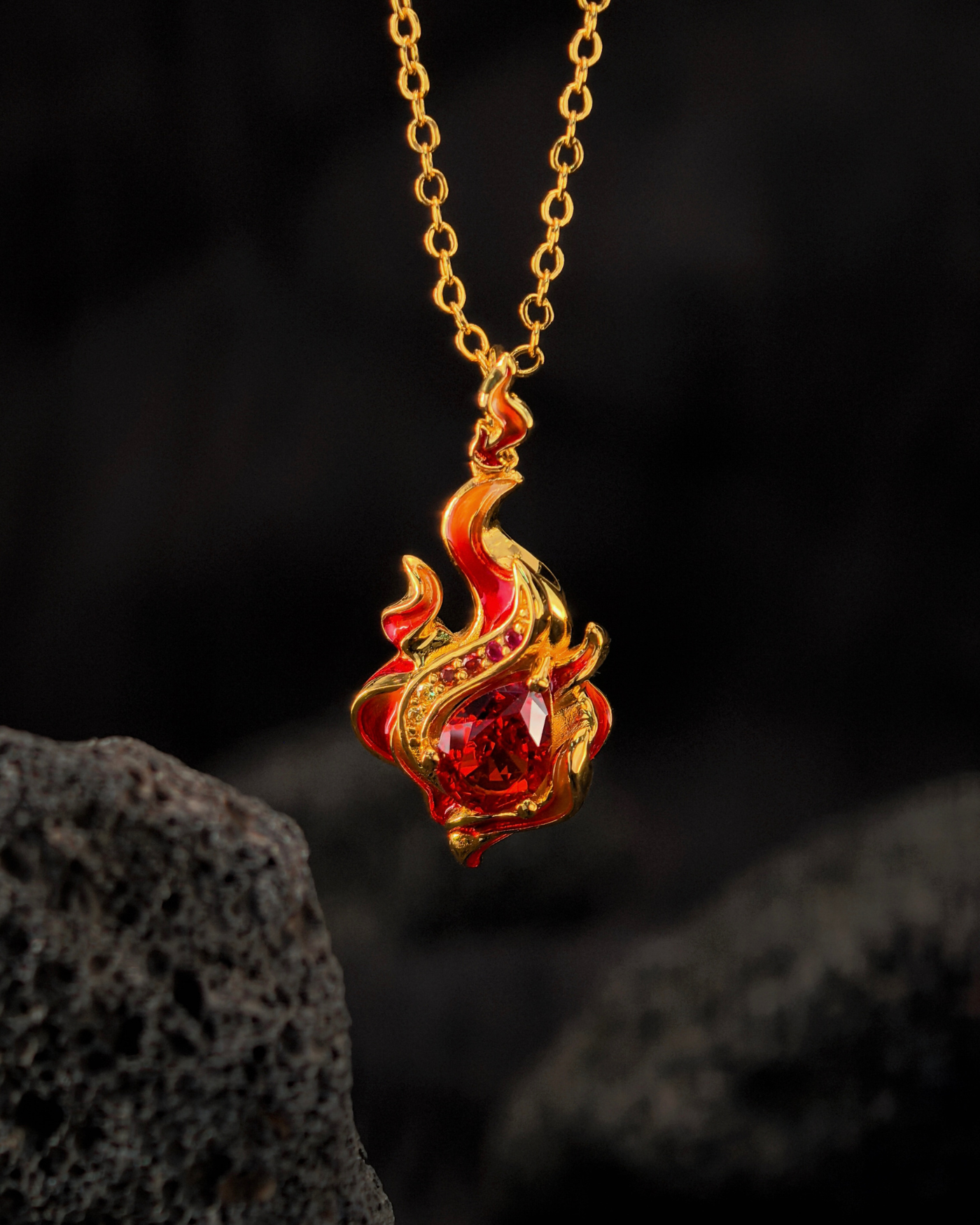Demon Slayer - Flame Hashira Necklace