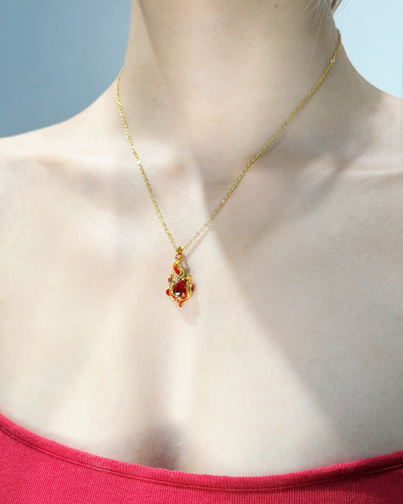 Demon Slayer - Flame Hashira Necklace