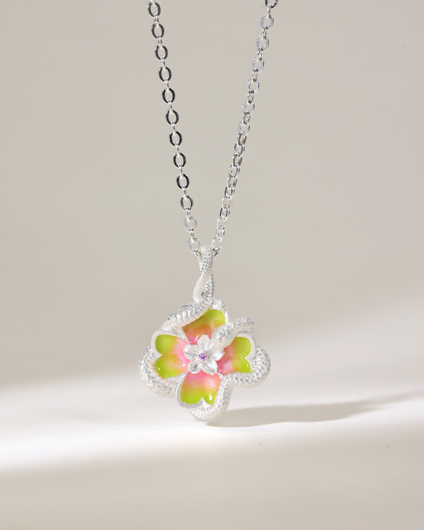 Demon Slayer - Serpent & Love Necklace