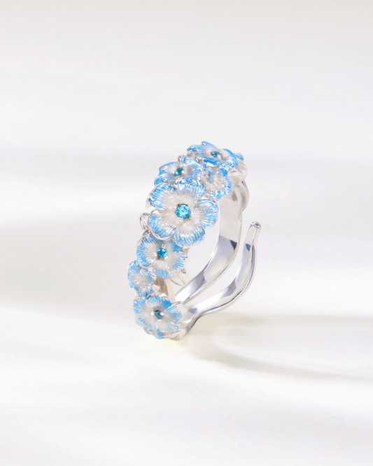 Frieren - Blue-Moon Weed Wreath Ring