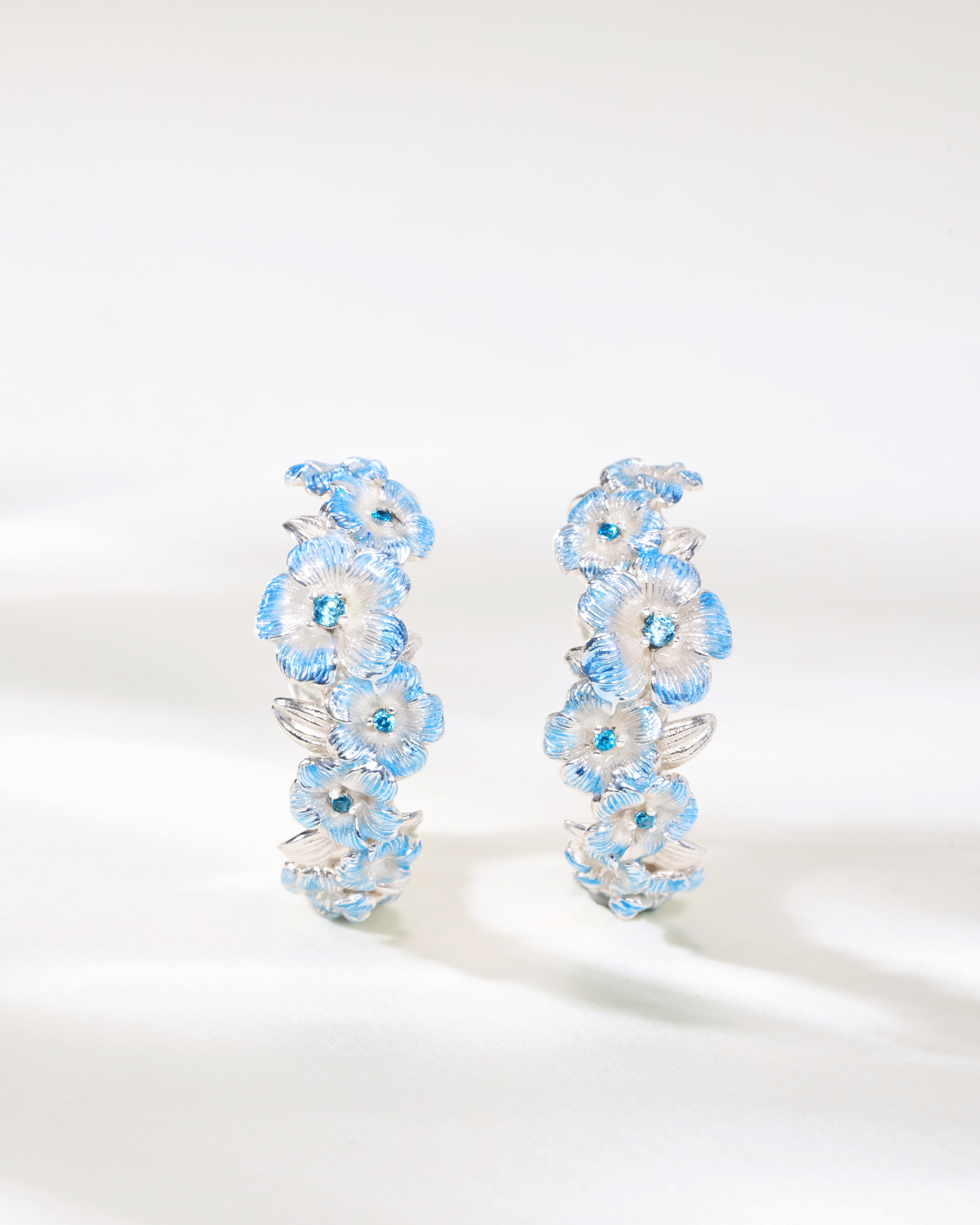 Frieren - Blue-Moon Weed Wreath Earrings