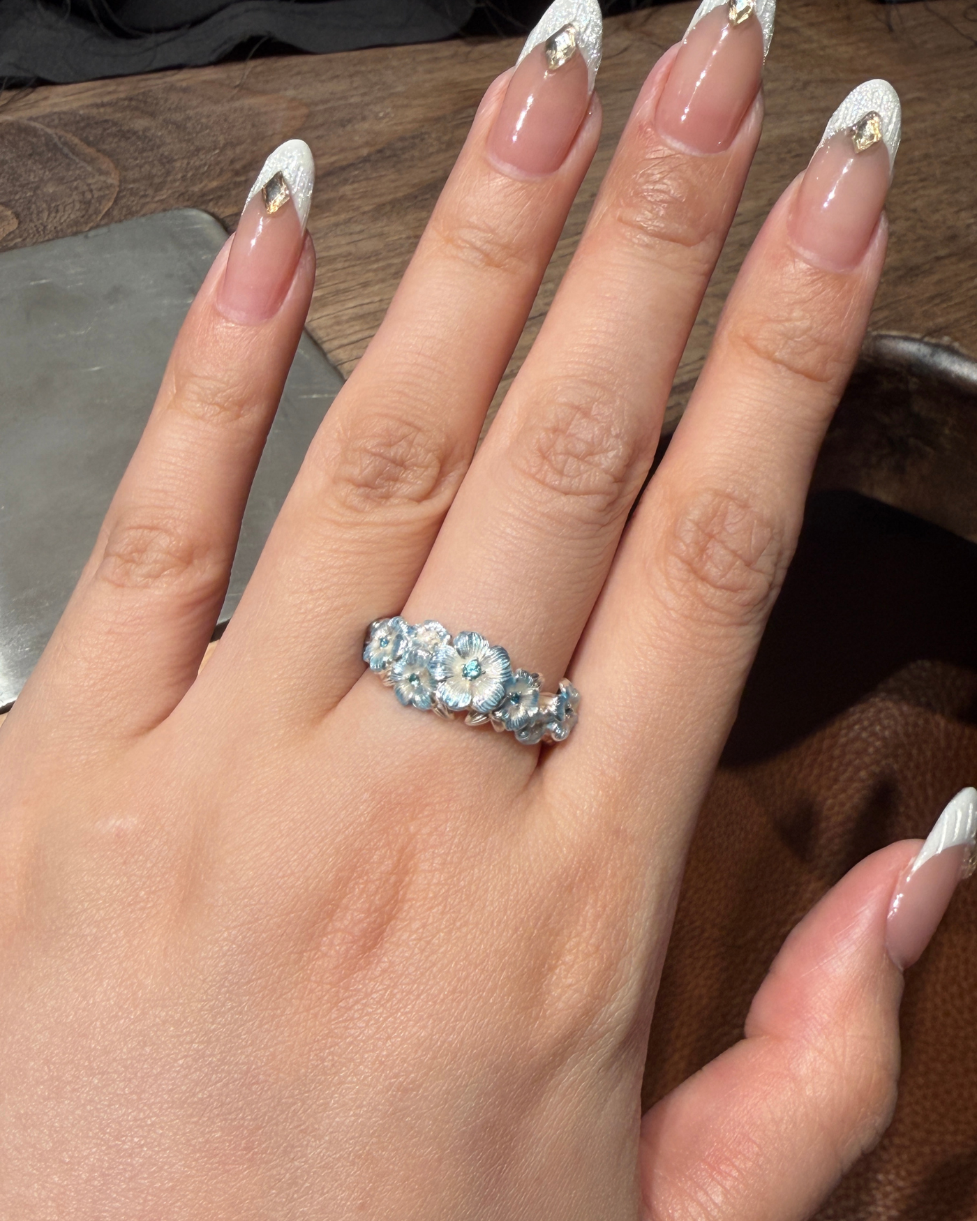 Frieren - Blue-Moon Weed Wreath Ring