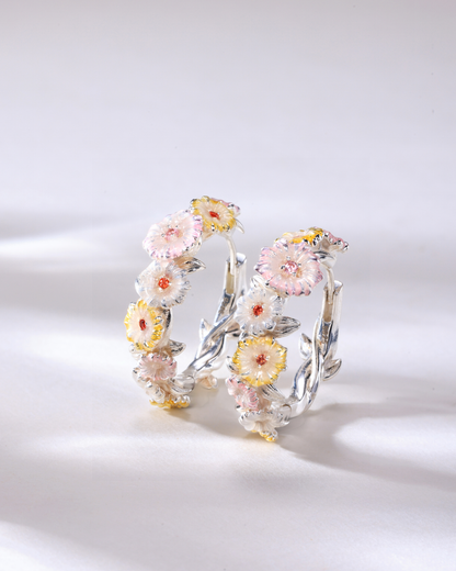 Frieren - Wildflower Wreath Earrings