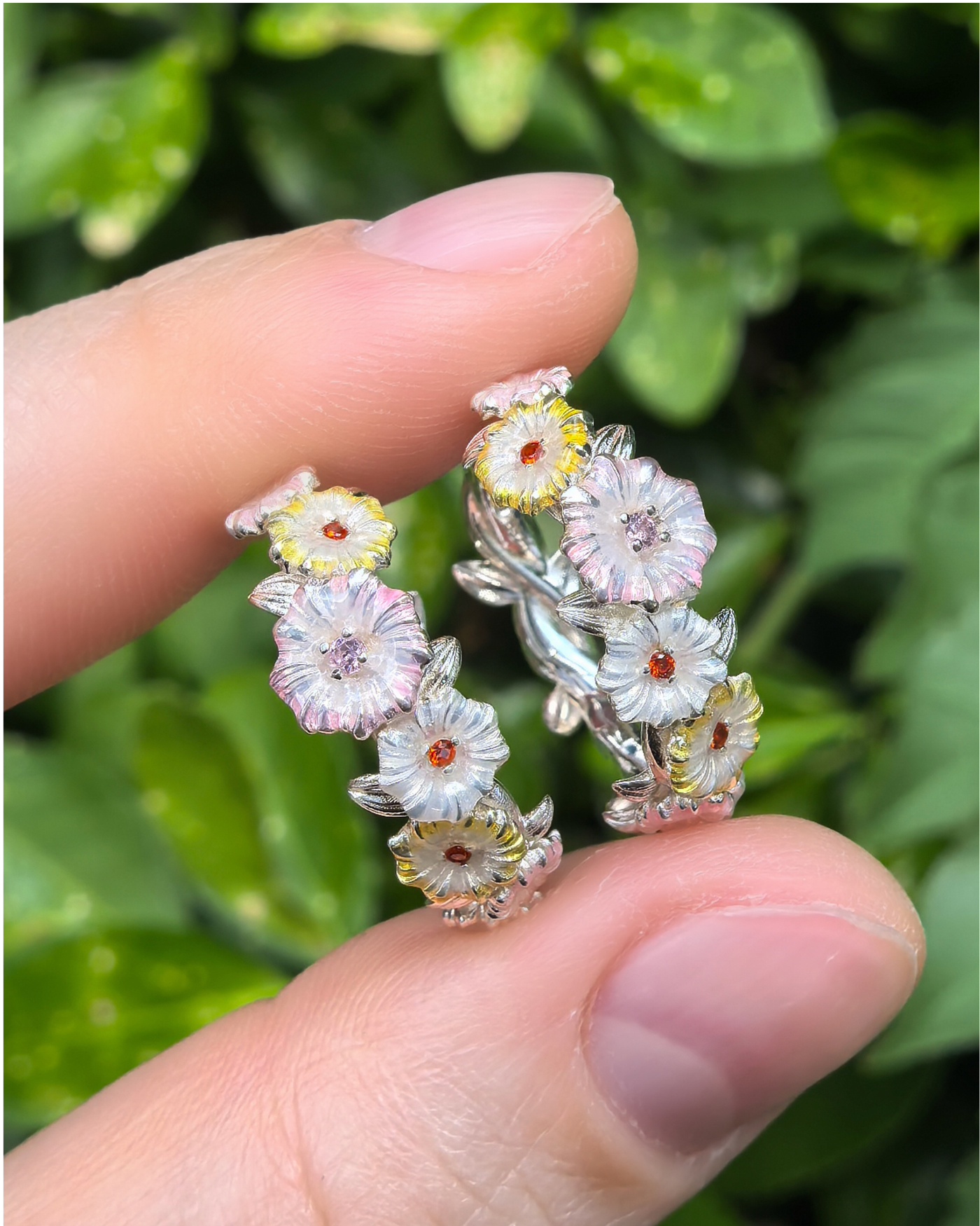 Frieren - Wildflower Wreath Earrings
