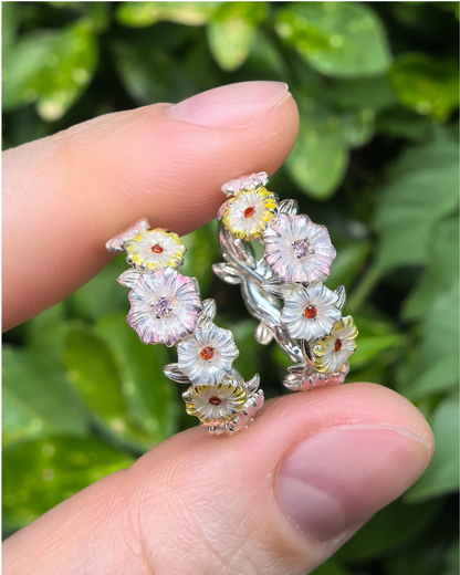 Frieren - Wildflower Wreath Earrings