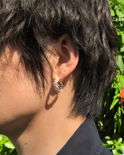 Frieren - Wildflower Wreath Earrings