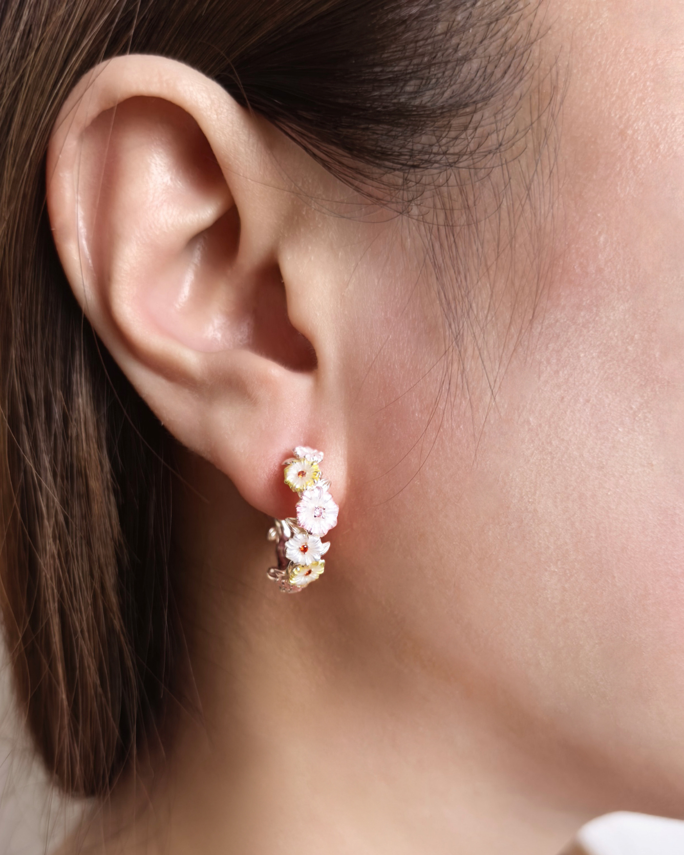 Frieren - Wildflower Wreath Earrings