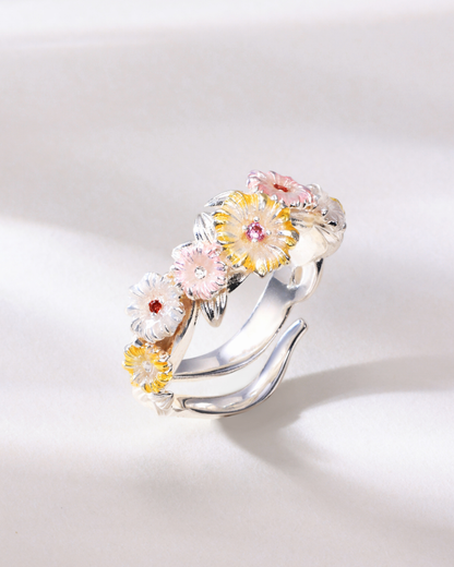 Frieren - Wildflower Wreath Ring