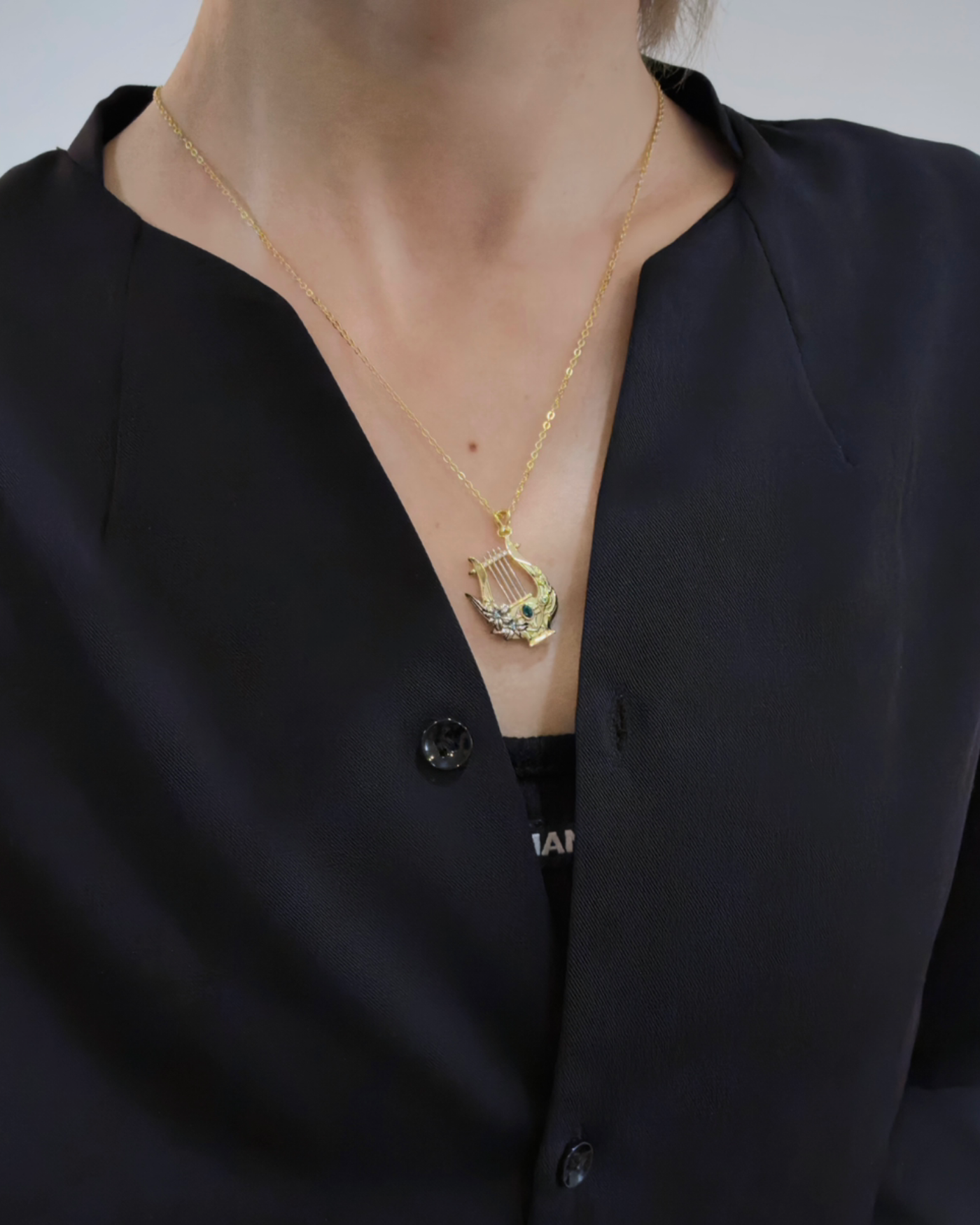 Genshin - Venti's Lyre Necklace