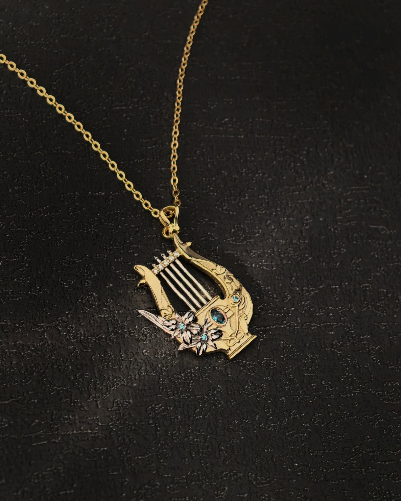 Genshin - Venti's Lyre Necklace