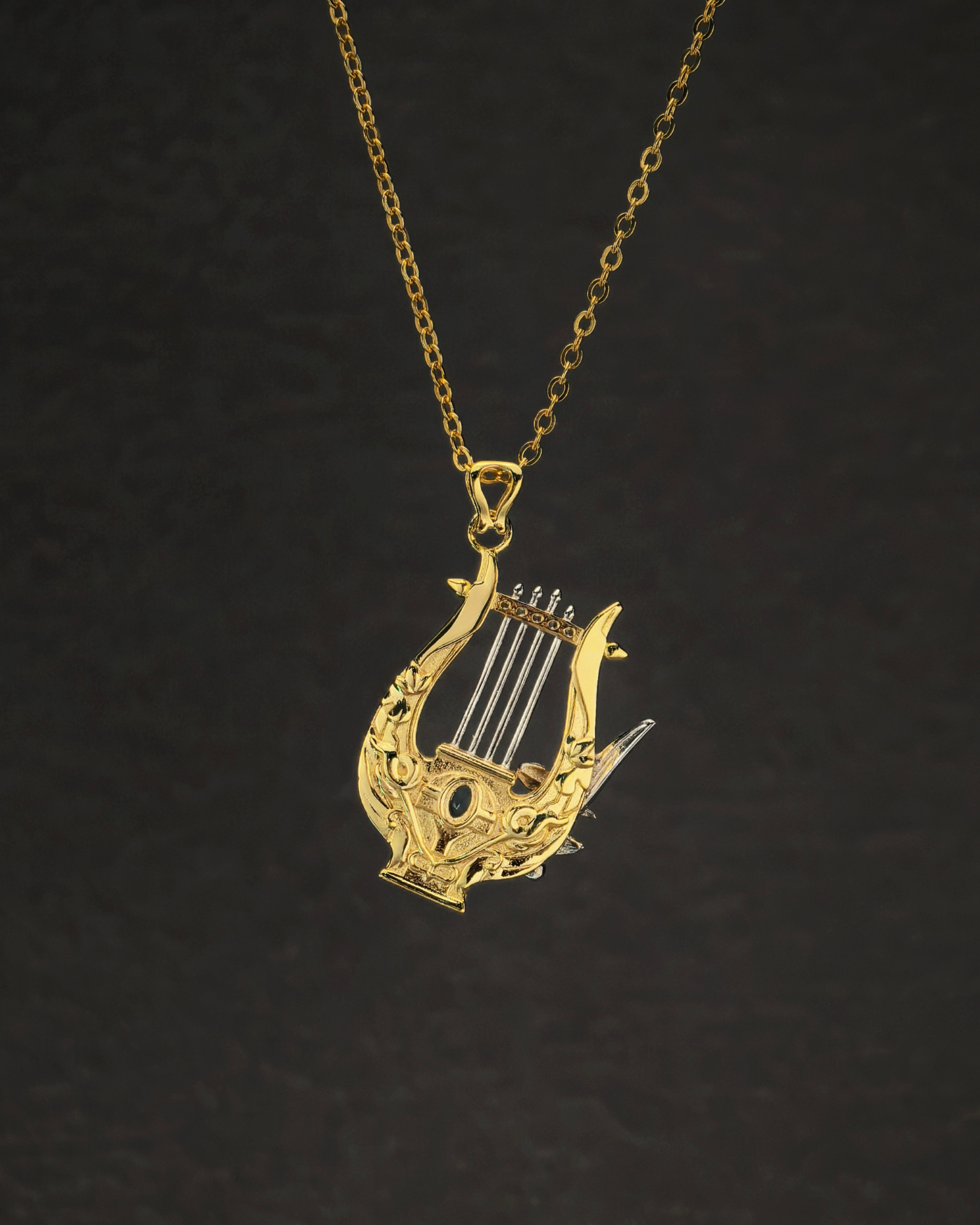 Genshin - Venti's Lyre Necklace