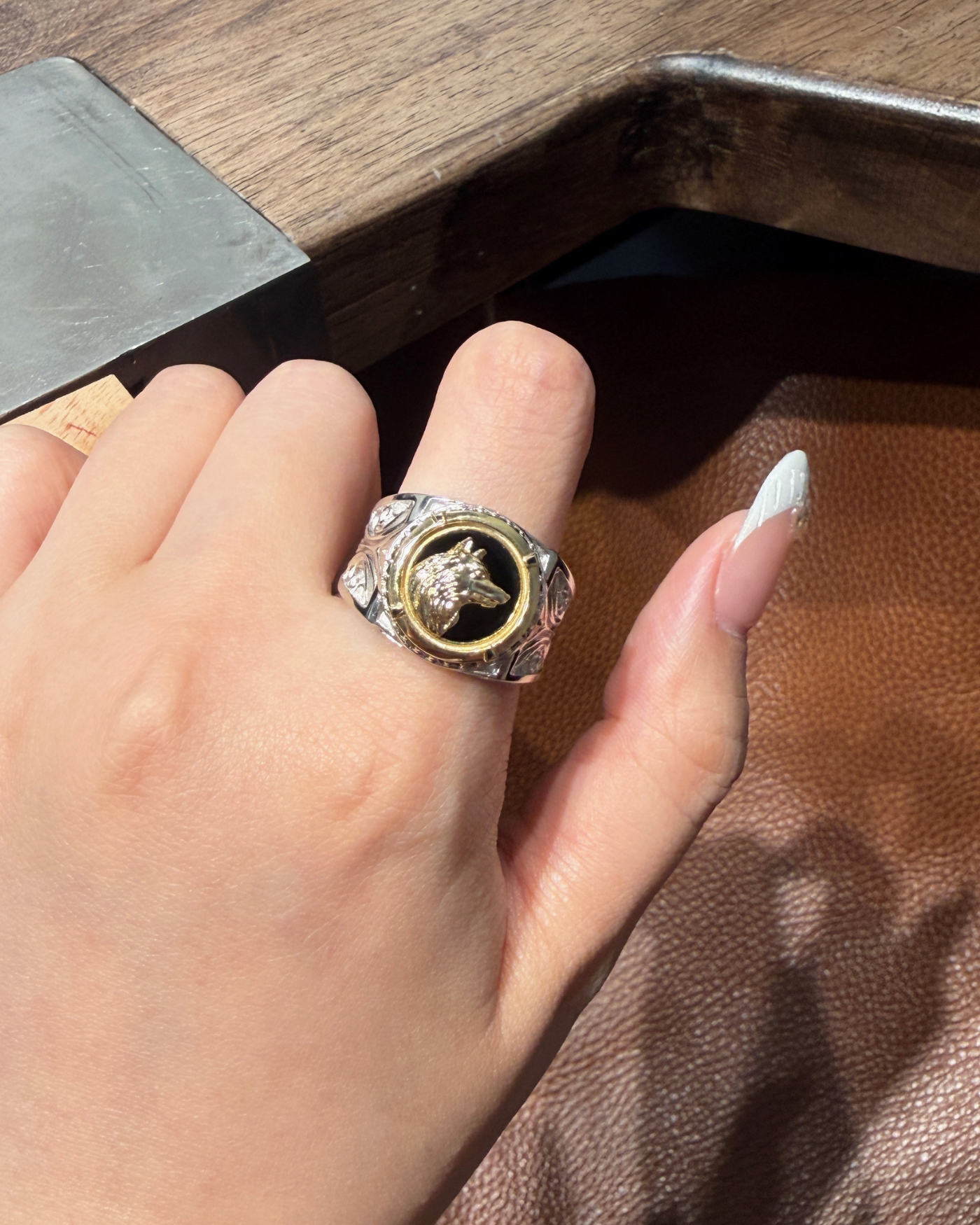 Valko - Wolf Signet Ring