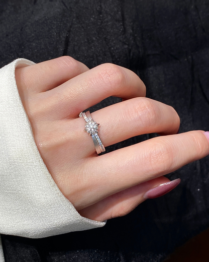 Zayne - Snowlight Wishes (Women's Ring)｜Affinity 100