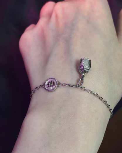Caleb - Lotus Bell Bracelet