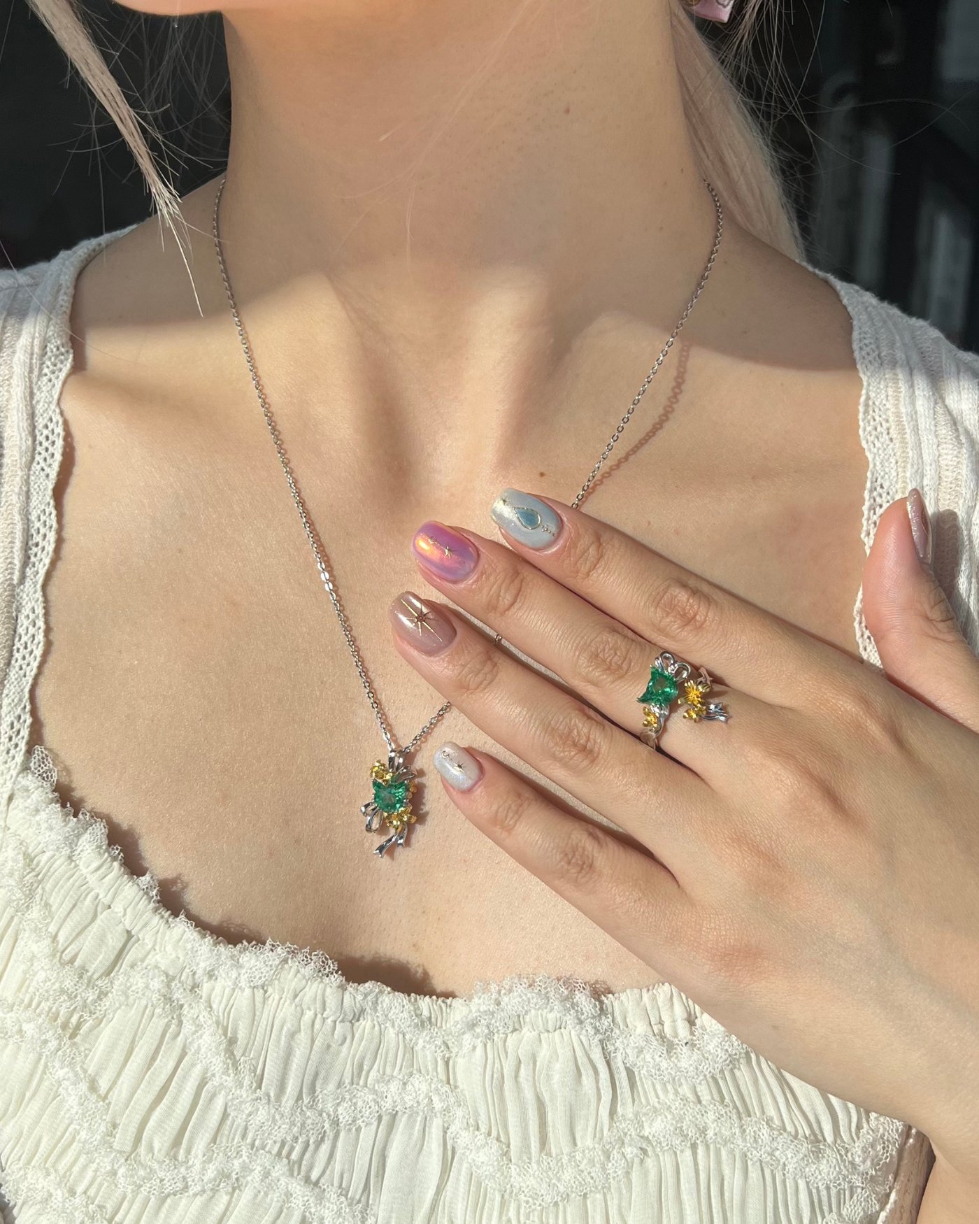 Maomao - Ribbon Necklace