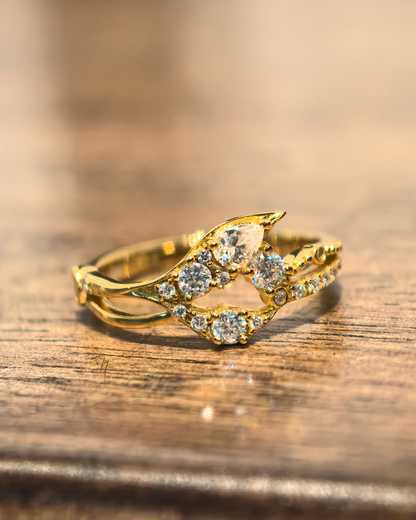 Rafayel - Engagement Ring | Coiled Devotion (Gold Finish)