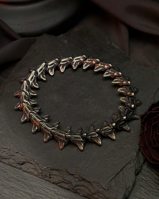 Sylus - Dragon Spine Bracelet | Stainless Steel Edition