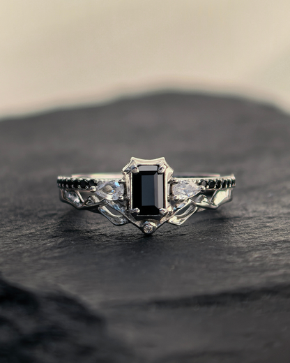 Sylus - Entwined Night (Women's Ring)｜Affinity 100 (White Gold Version)