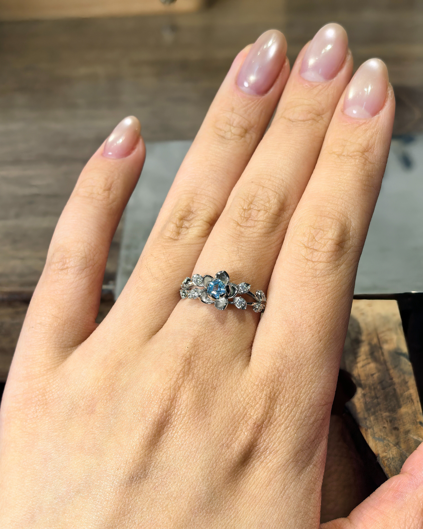 Zayne - Engagement Ring | Eternal Lifebind (Aquamarine Version)