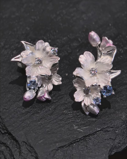 Caleb - Malus x micromalus Earrings