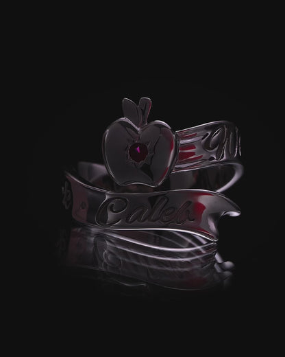 Caleb - Apple Ribbon Ring