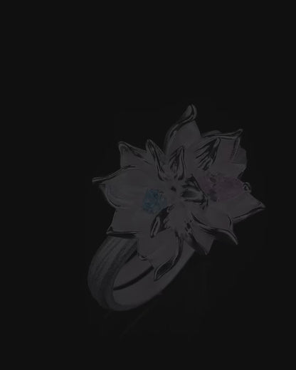 Caleb - Twin Lotus Ring