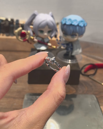 Frieren - Mirrored Lotus Ring