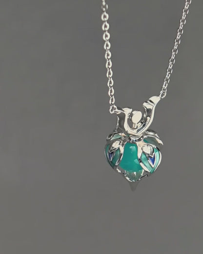 Genshin - Wanderer Heart Necklace