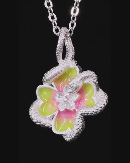 Demon Slayer - Serpent & Love Necklace