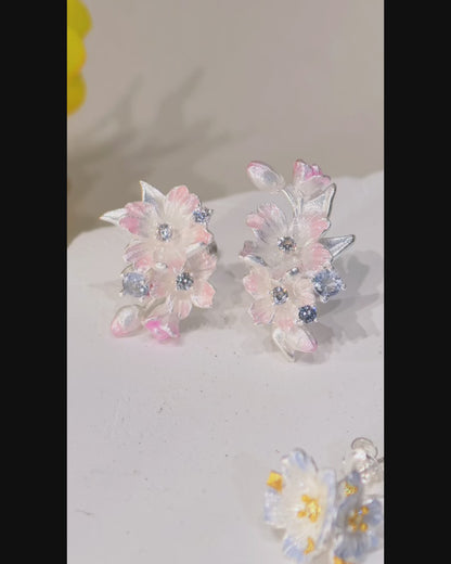Caleb - Malus x micromalus Earrings