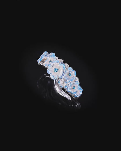 Frieren - Blue-Moon Weed Wreath Ring