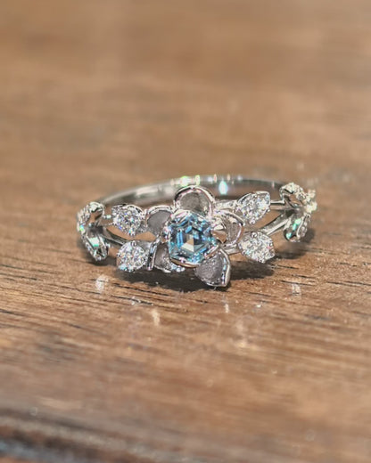 Zayne - Engagement Ring | Eternal Lifebind (Aquamarine Version)