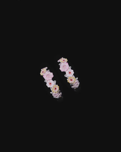 Frieren - Wildflower Wreath Earrings